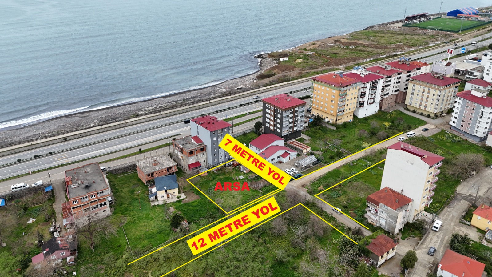 MABEL'DEN EYNESİL GÜMÜŞÇAY'DA SATILIK 8 KAT İMARLI MÜSTAKİL ARSA